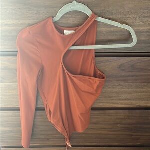 Lovers and Friends Asymmetrical Cut Out Bodysuit